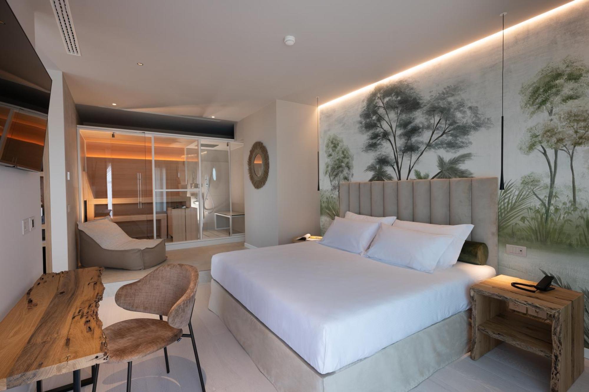 ซาวอย บีช โฮเต็ล แอนด เทอร์มอล สปา Hotel บิบิโอเน ภายนอก รูปภาพ A bedroom at the hotel